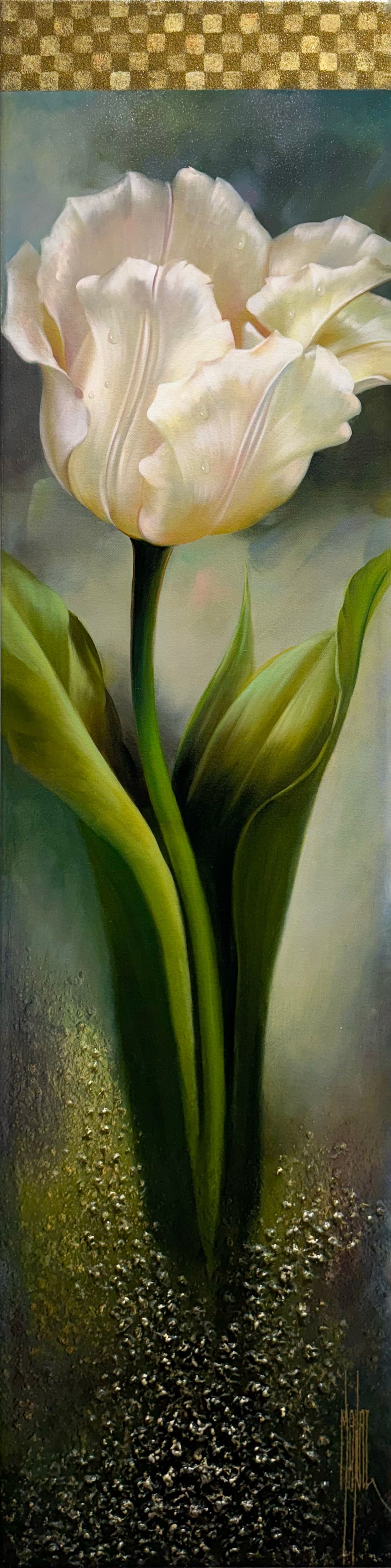 Manaz 48x12 LE Floral Giclee (1 of 5)