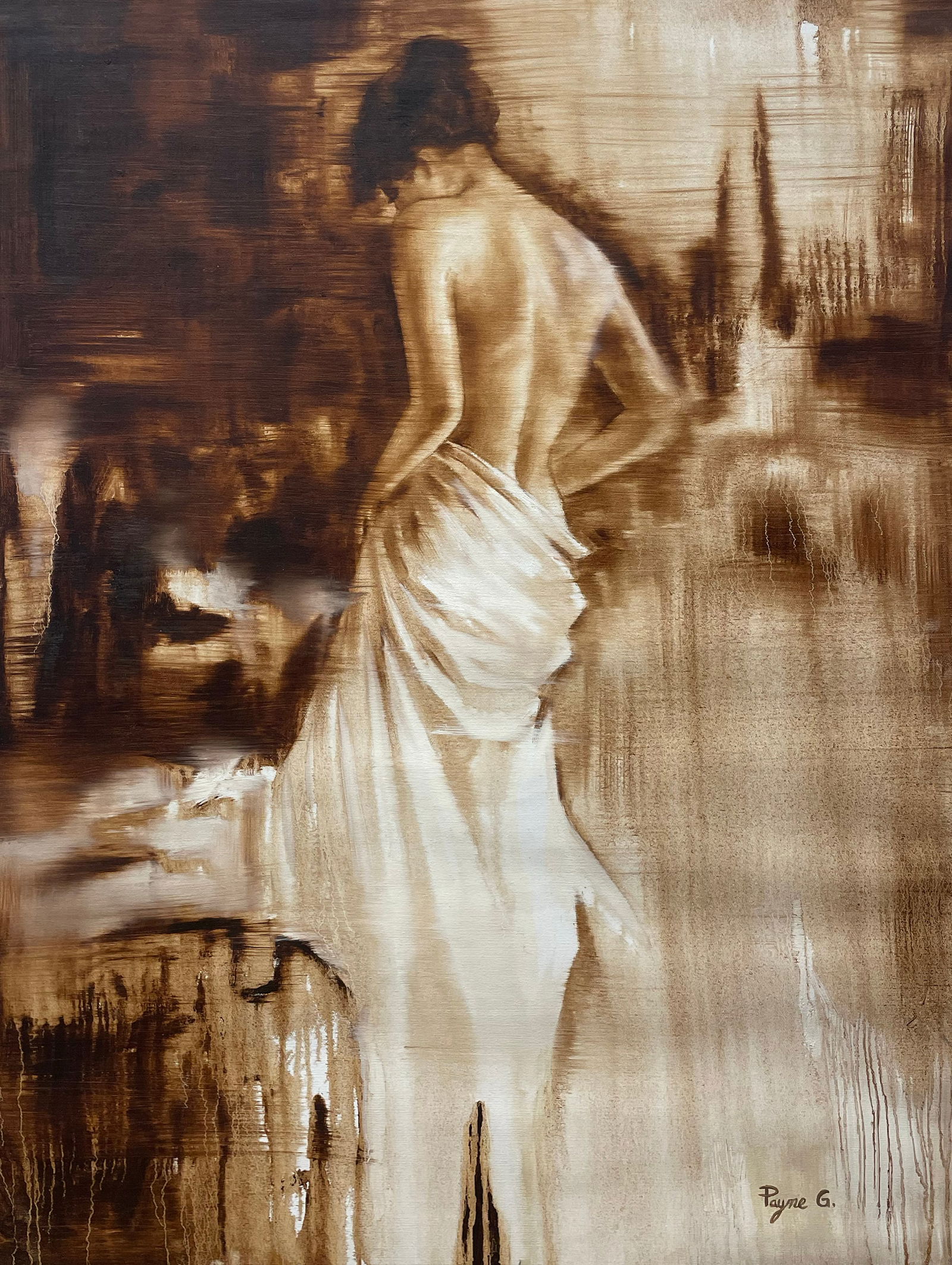 Payne G. 40x30 Original Figure Painting (1 of 6)