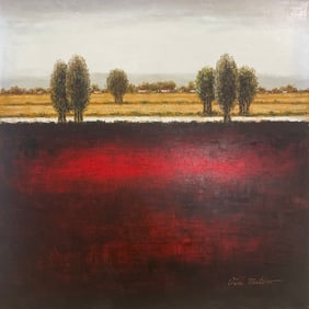 Van Matino 30x30 Signed Original Landscape Painting