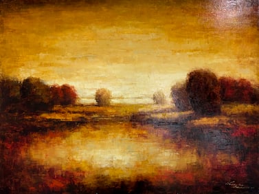 Victor Ball 30x40 Original Landscape Painting