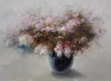 Viktor Ball 30x40 Original Floral Painting