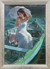 Vladamire Volegov 41x30 LE Framed Figurative Painting