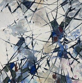 Andrew 16x16x1.5 Original Abstract Painting
