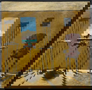 Matt Lively 50x50 Original Framed Surrealist Painting