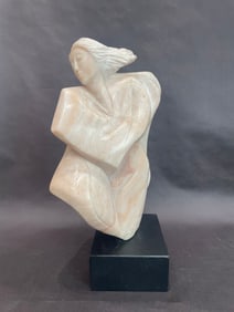 W. Tobias Original Figurative Stone Sculpture