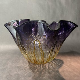 10" Purple/Gold Vineland Bowl