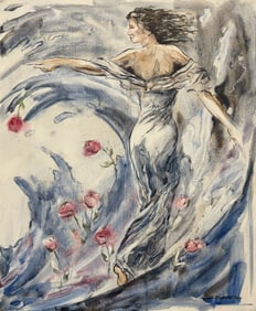 Jeremy Jarvis 24 H x 20 W Original Figurative Painting