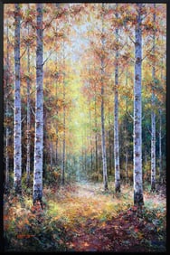 Rodrigo 73.75 H x 49.75 W Original Landscape Painting