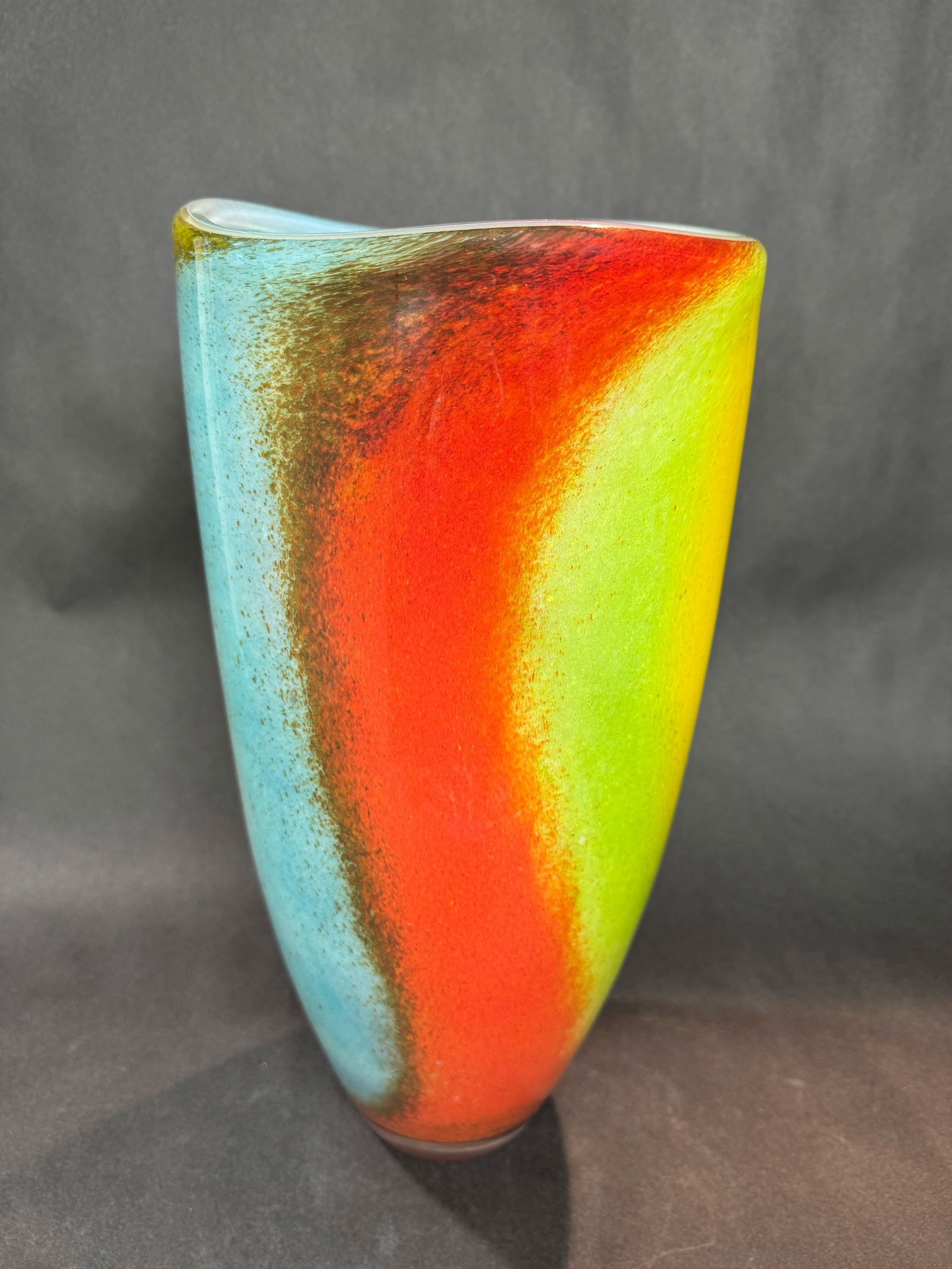 Sante Fe Vase 15.5 H x 7.75 W x 7.75 D Glass Vase (1 of 10)