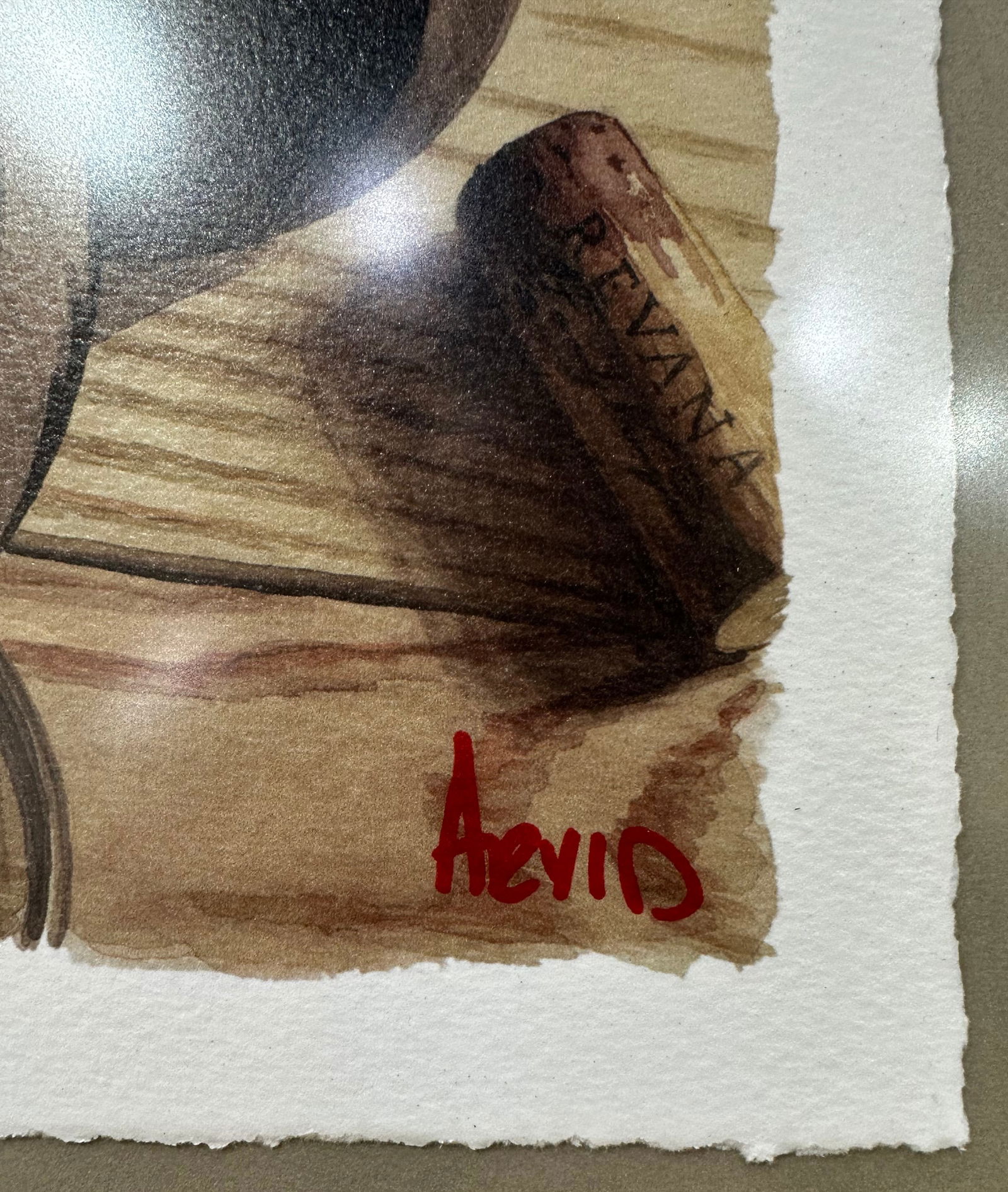 Thomas Arvid 19 H x 15 W Framed Signed and Numbered LE - 5