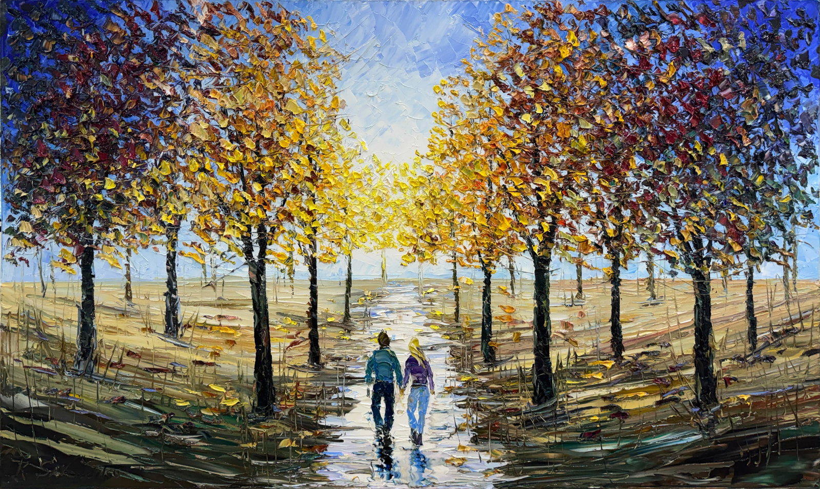 Konstantin Savchenko 36" H x 60" W Original Landscape Painting (1 of 13)