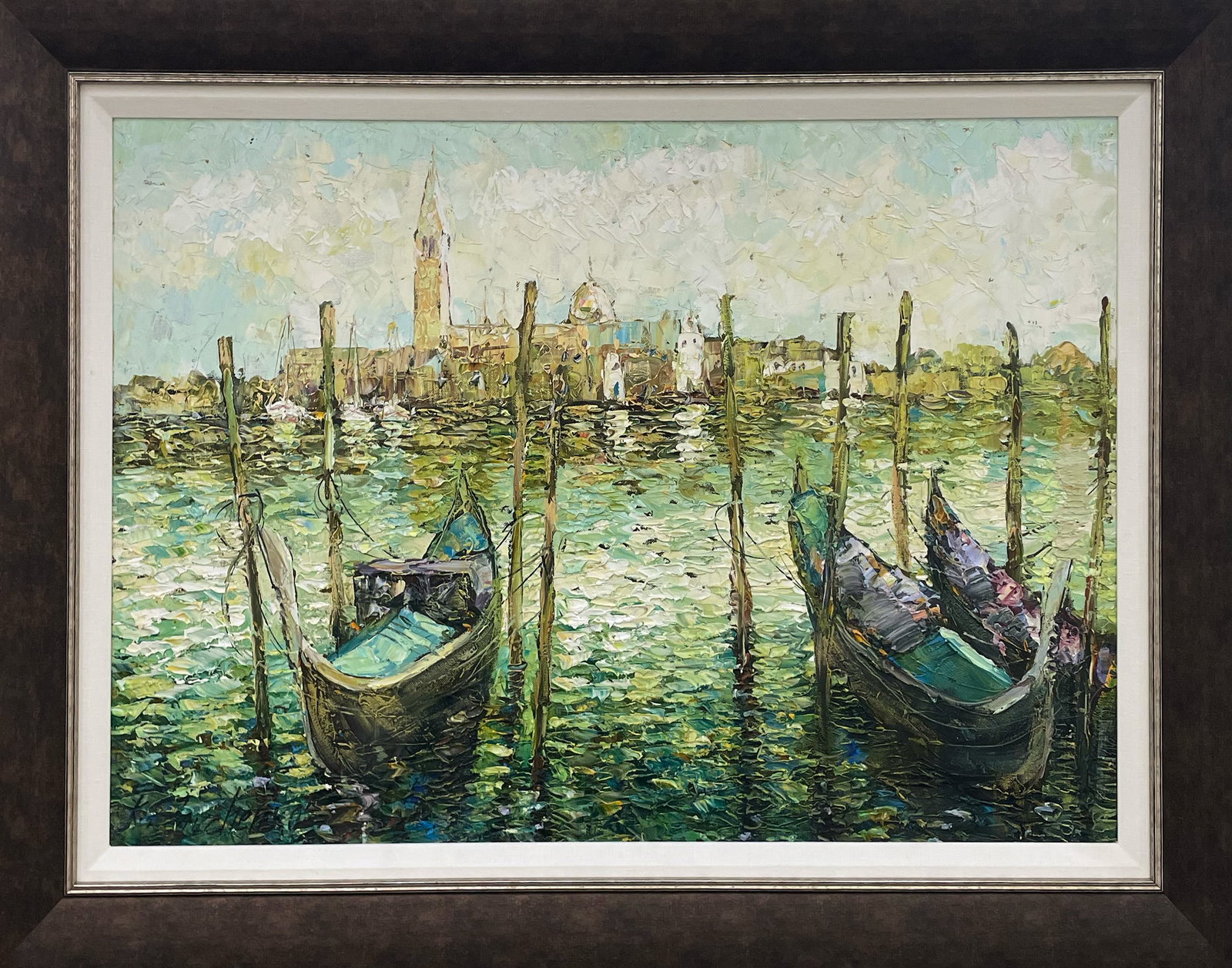 Konstantin Savchenko 30" H x 42" W Original Seascape Painting (1 of 8)
