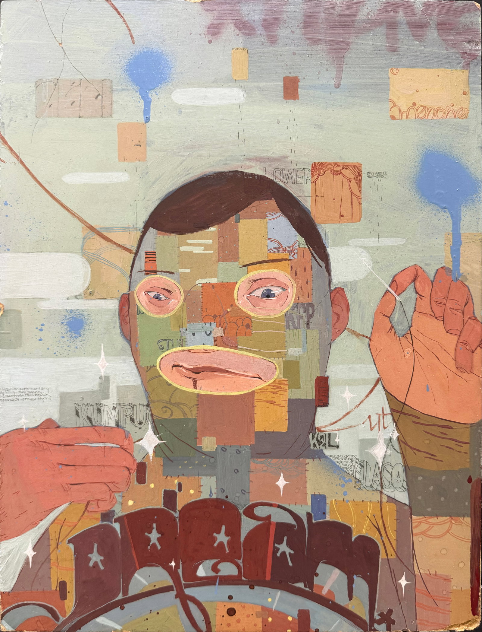 Andrew Hem 14.5” H x 11” W Dream On Original Painting (1 of 15)