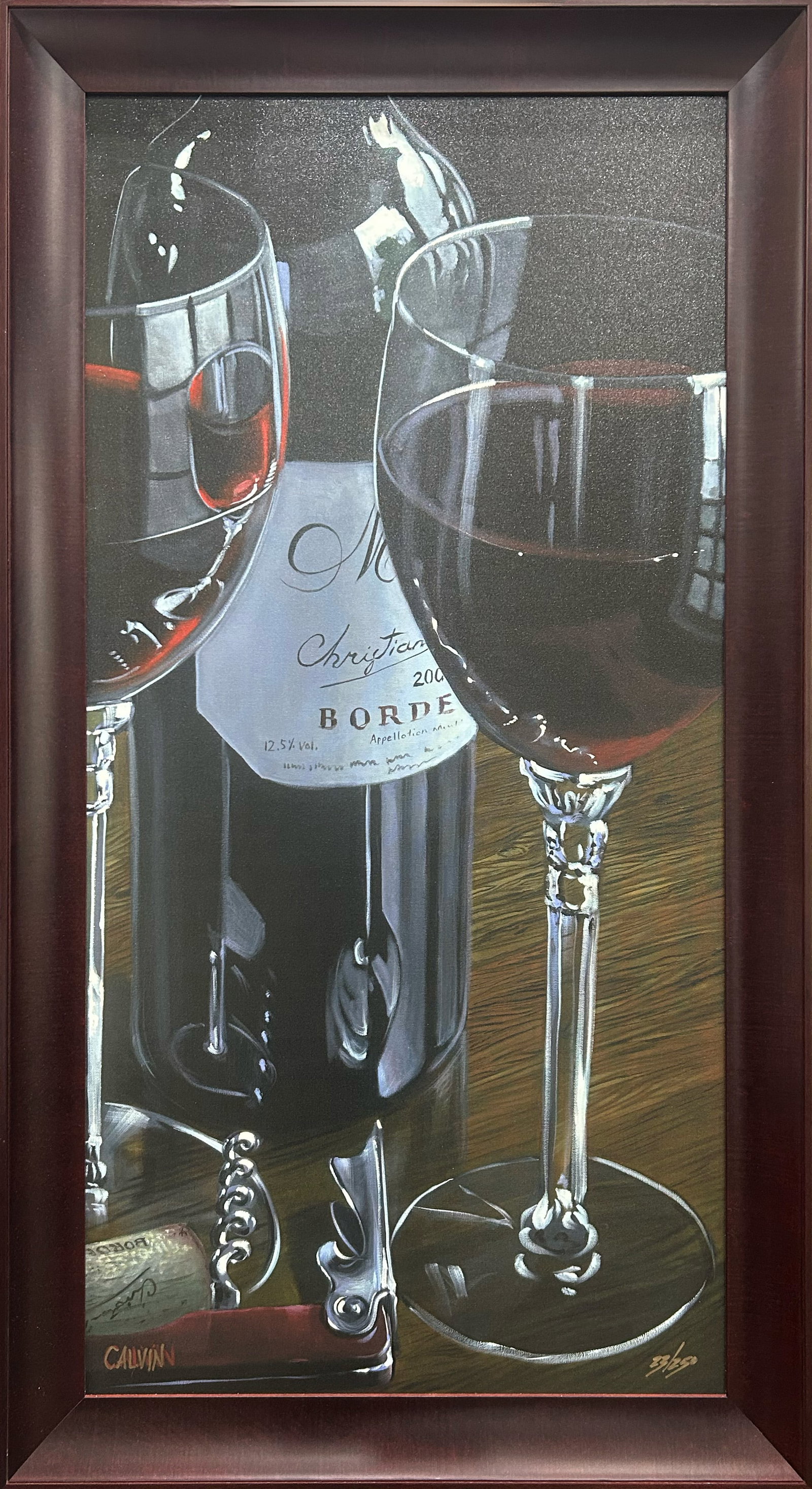 Calvin Lloyd 52.5" H x 29" W Framed Signed and Numbered LE 23/250 (1 of 9)