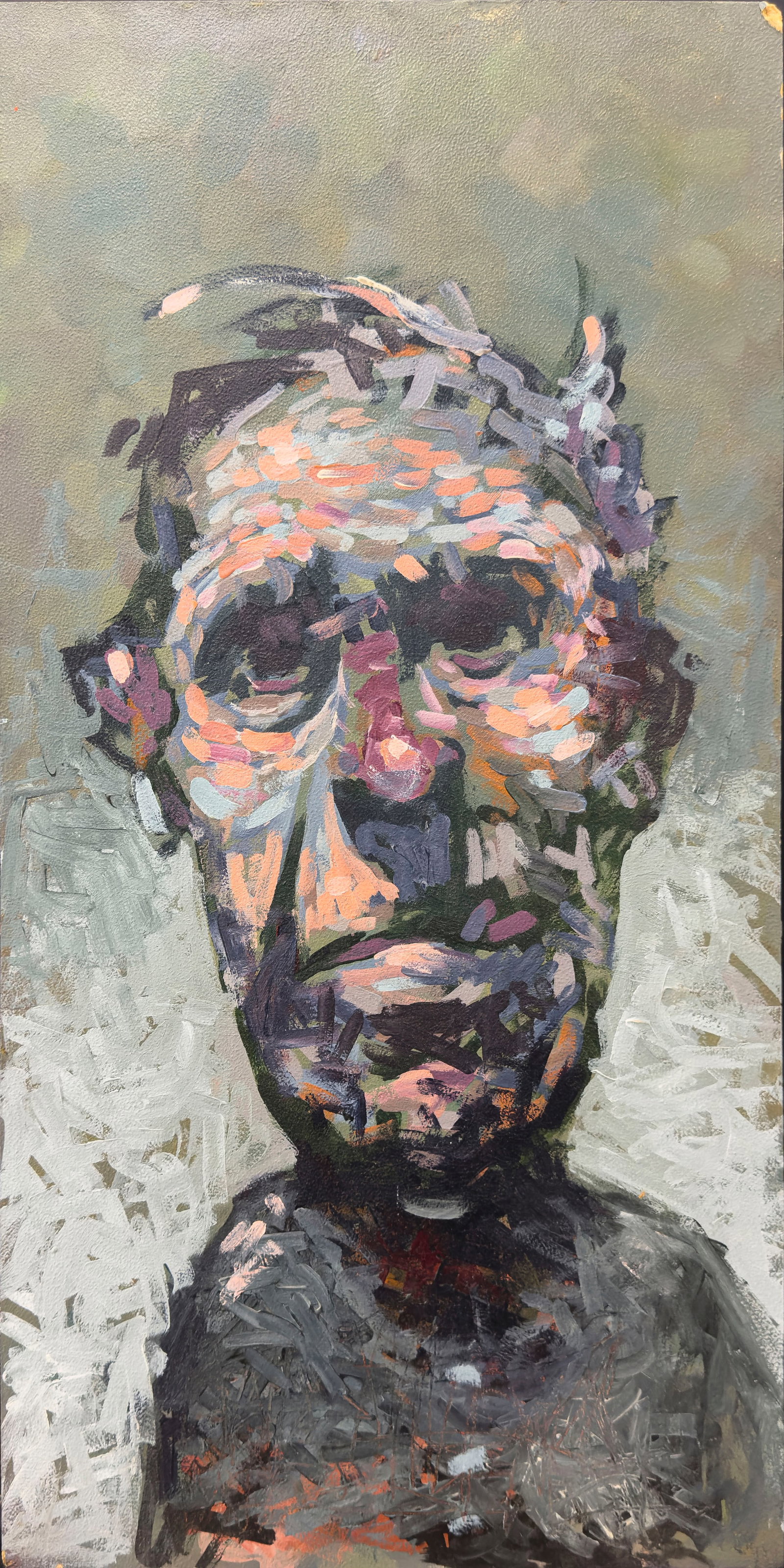 Kevin Peterson 24” H x 12” W Portrait Original Painting (1 of 10)