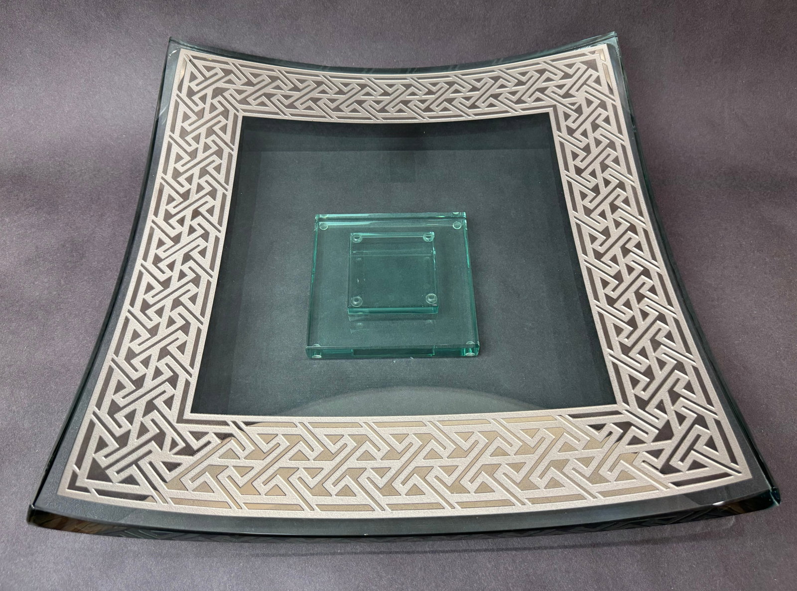 Stephan Schlanser 18" H x 18" W Celtic Platter Retired (1 of 6)