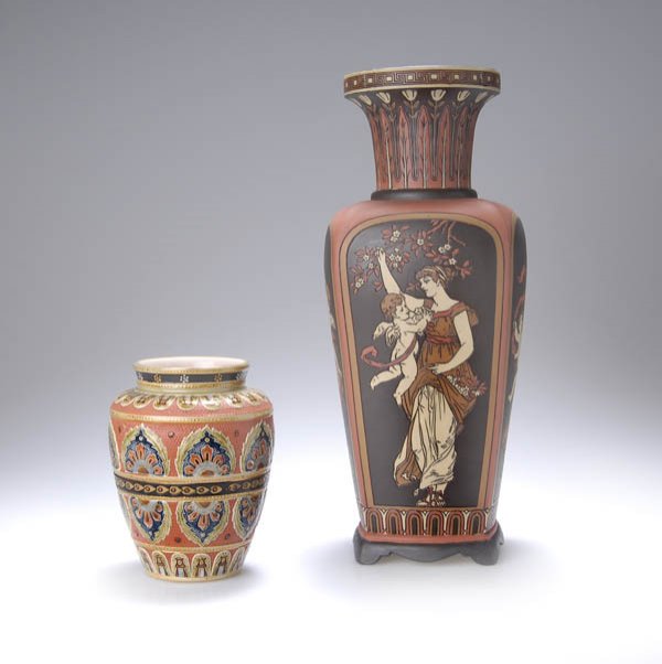 Villeroy & Boch, Steingutfabrik, Mettlach, Vase, um