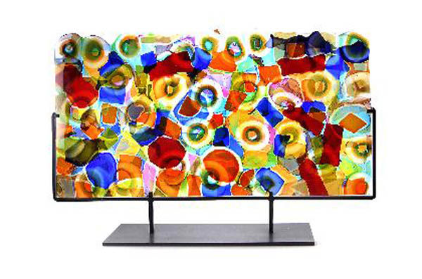 Pietro und Riccardo Ferro, Murano, Glasrelief, 20