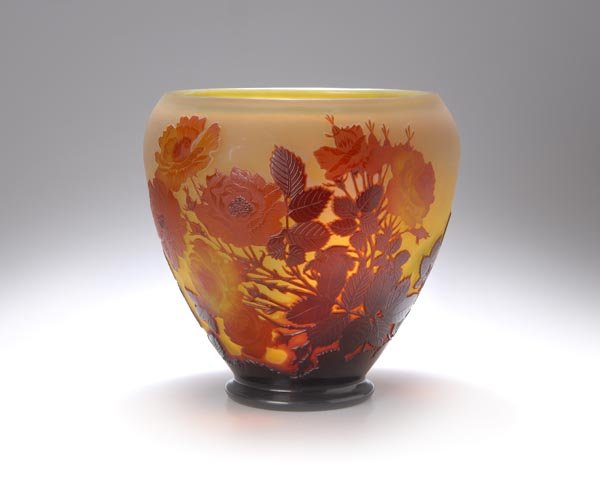 Emile Gallé, Nancy, Vase, ca. 1920