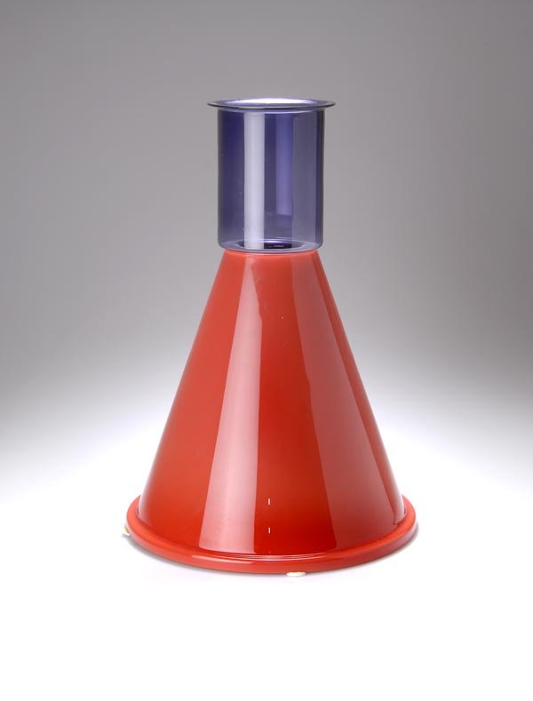 Ettore Sottsass, Vase 'goburam rosso', 2001