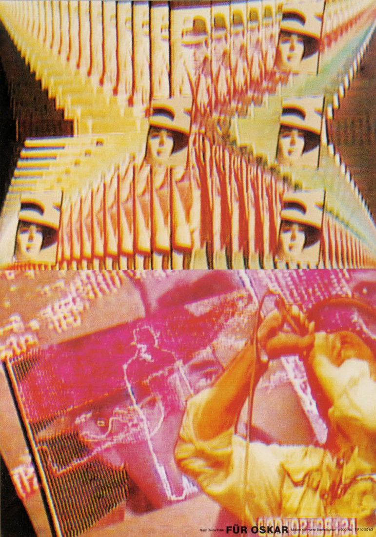 Mappenwerk, 'Für Oskar Lafontaine', 1990: Mappe mit 35 Bll. (fünf Bll. fehlen) farbige Offsetlithographien bzw. Farbserigraphien bzw. Lithographien von M. Cahn, R. Girke, G. Grass, A. Hrdlicka, S. Kaden, J. Klauke, C.O. Paeffgen, Nam June Pa