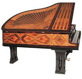 17: Peter Behrens, Grand piano, ca. 1900