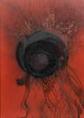 199: Otto Piene, 'Rococo Star', 1981