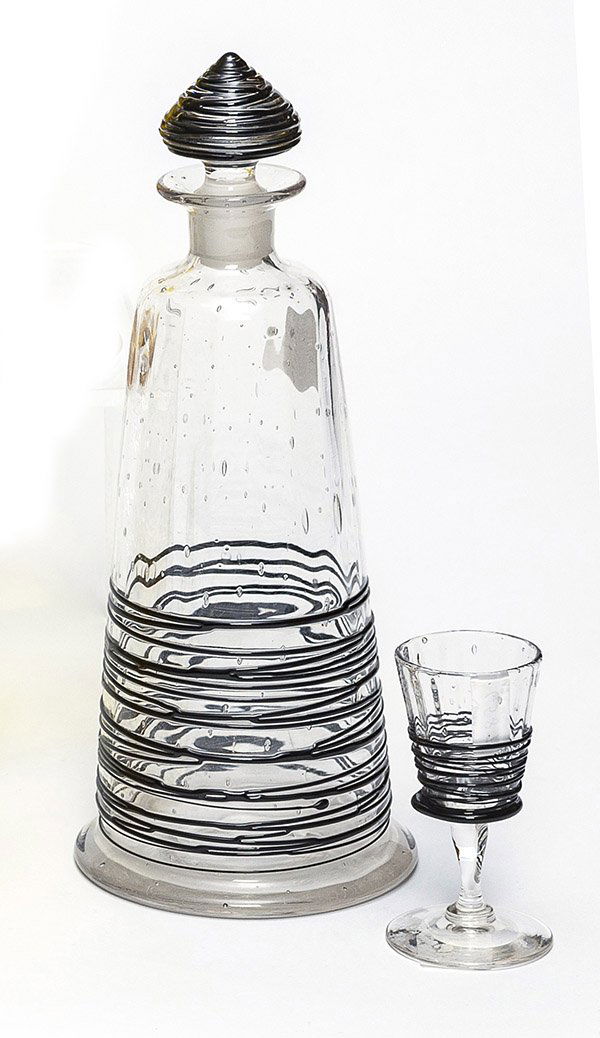 Steuben Decanter and Cordial (1 of 2)