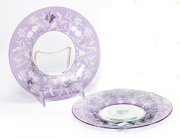Two Steuben Plates (1 of 2)