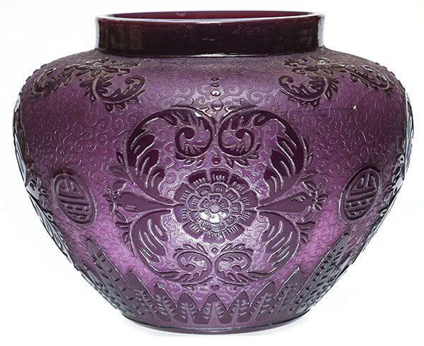 Steuben Acid Cut Back Vase (1 of 2)