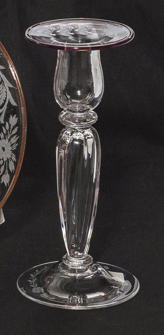 Steuben Candlestick (1 of 1)
