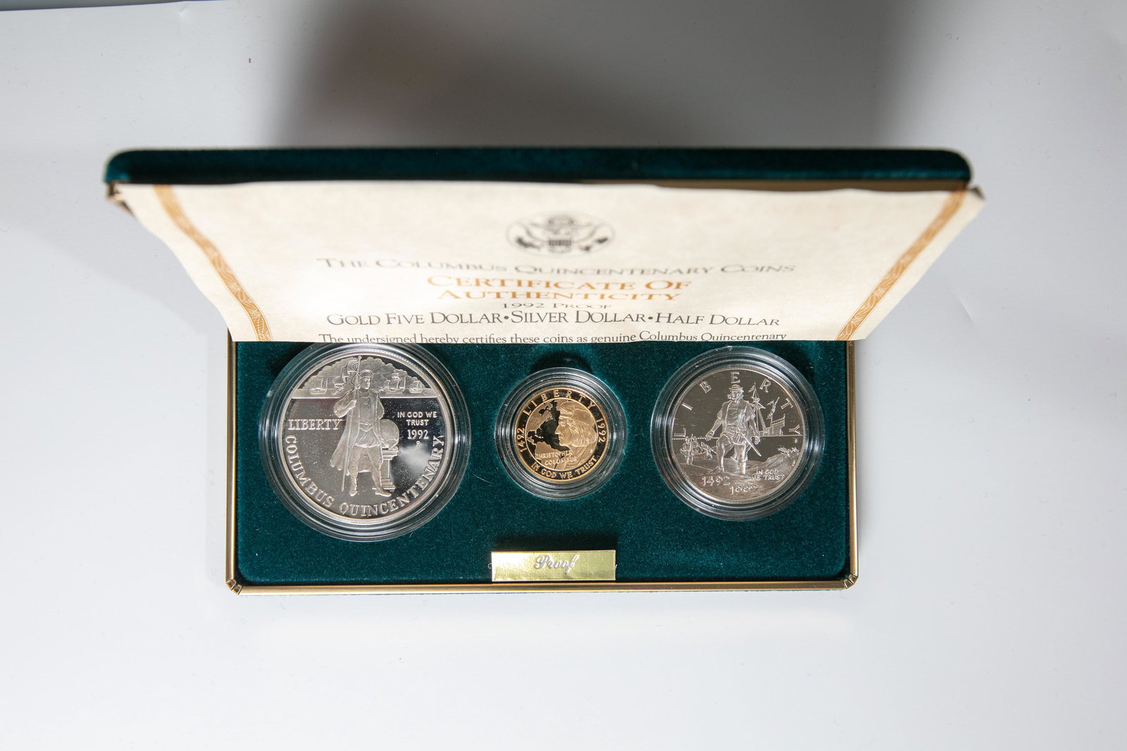 1992 Proof United States Mint Columbus Quincentenary (1 of 9)