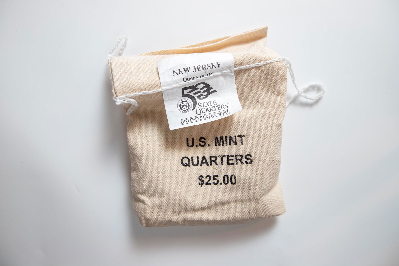 100 U.S. Mint New Jersey (P) State Quarters (1 of 1)