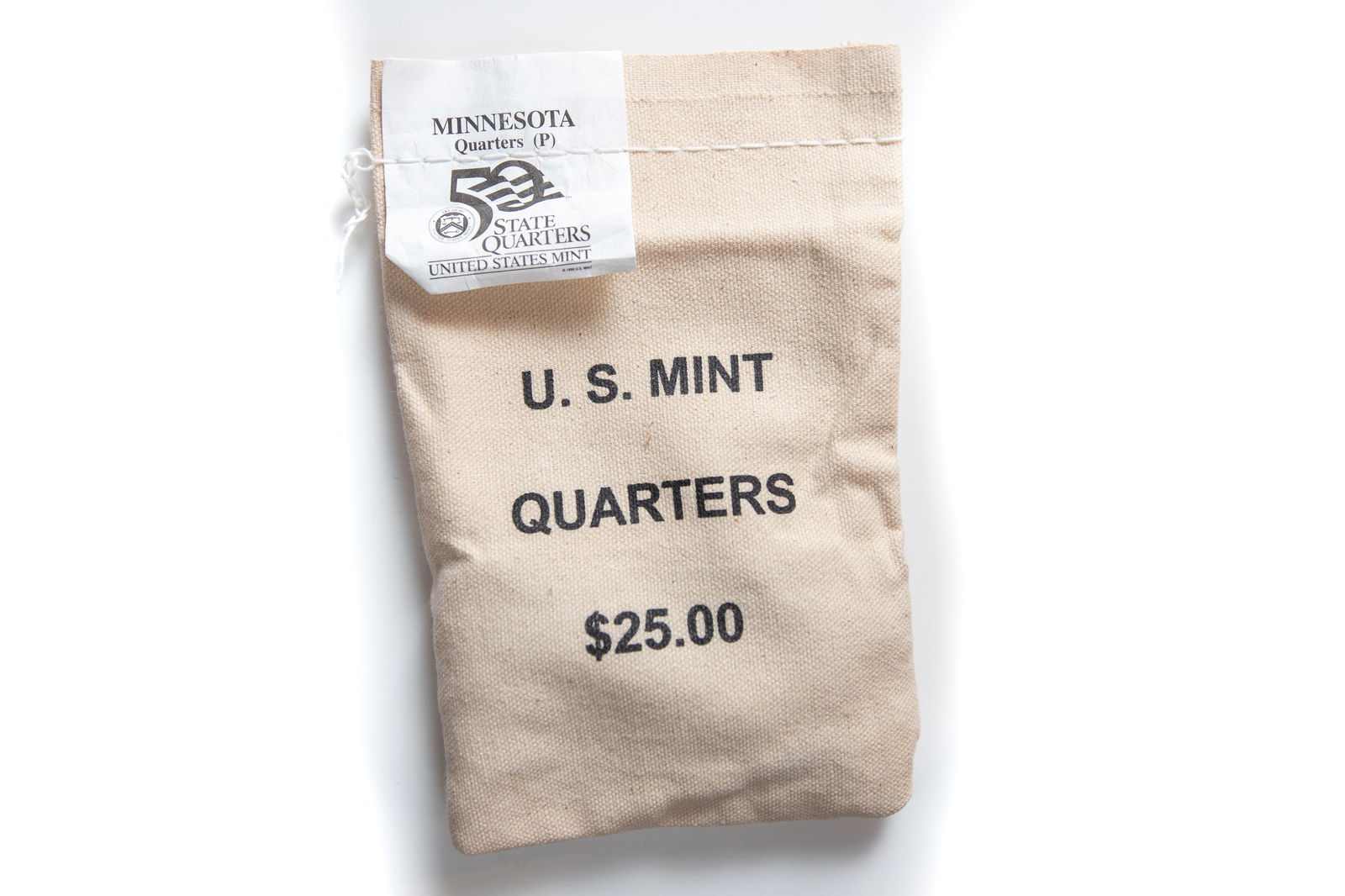 100 U.S. Mint Minnesota (P) State Quarters (1 of 1)