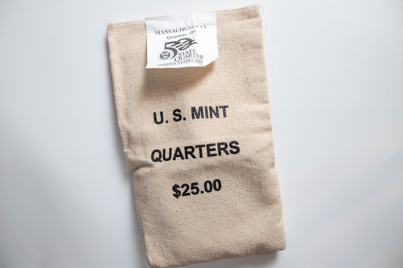 100 U.S. Mint Massachusetts (D) State Quarters (1 of 1)