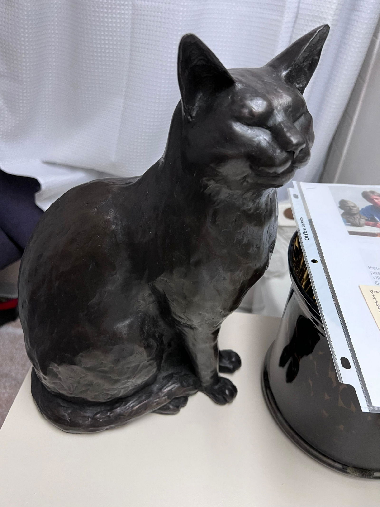 "Murphy Sitting" by Peter Close (1 of 1)