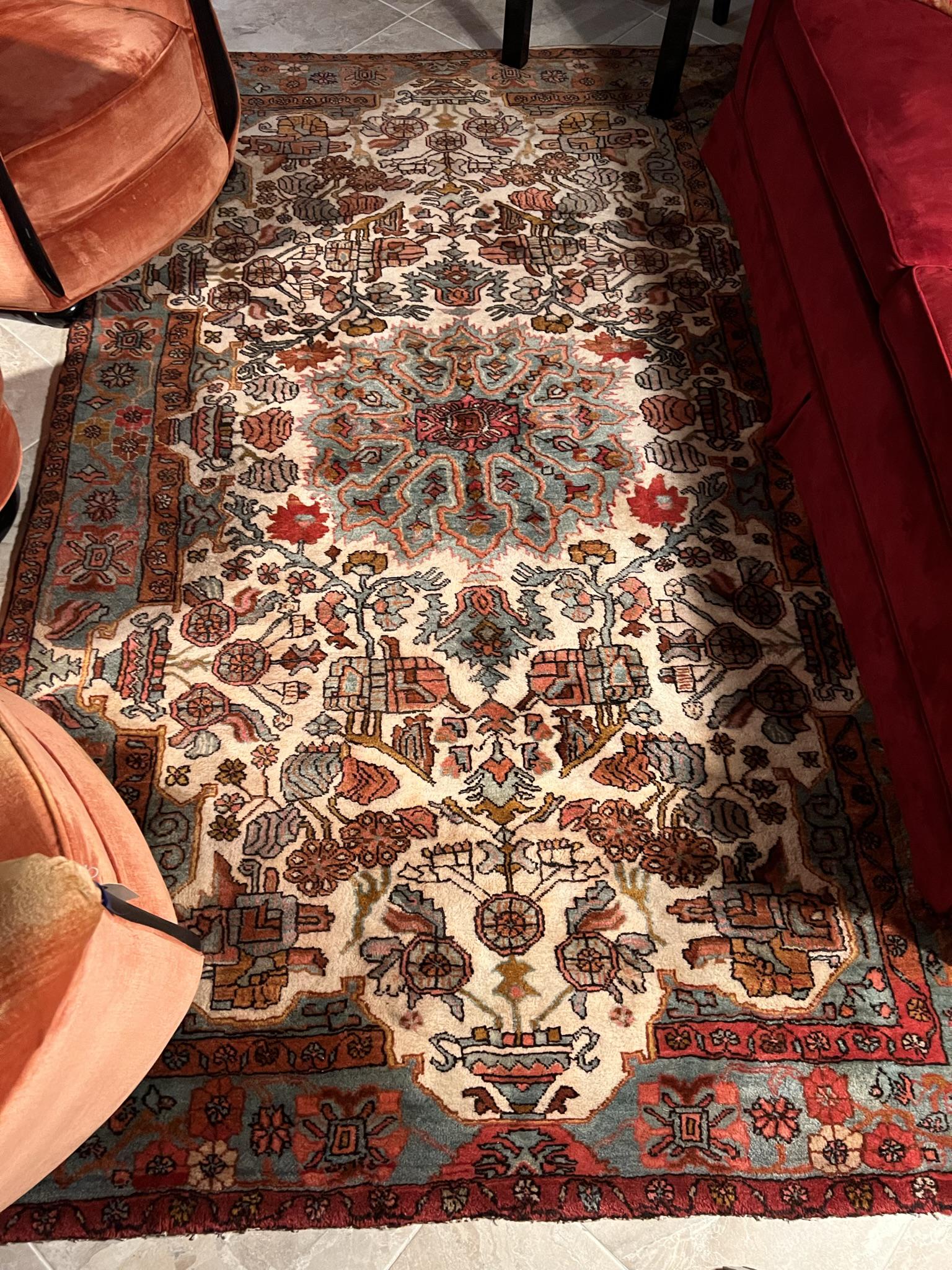 Hand-knotted Persian Sarab Rug (1 of 3)
