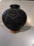 Oaxacan Blackware Carved Pottery Vase