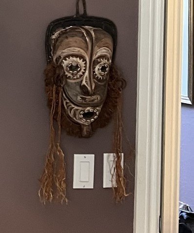 Two African Masks (1 of 2)