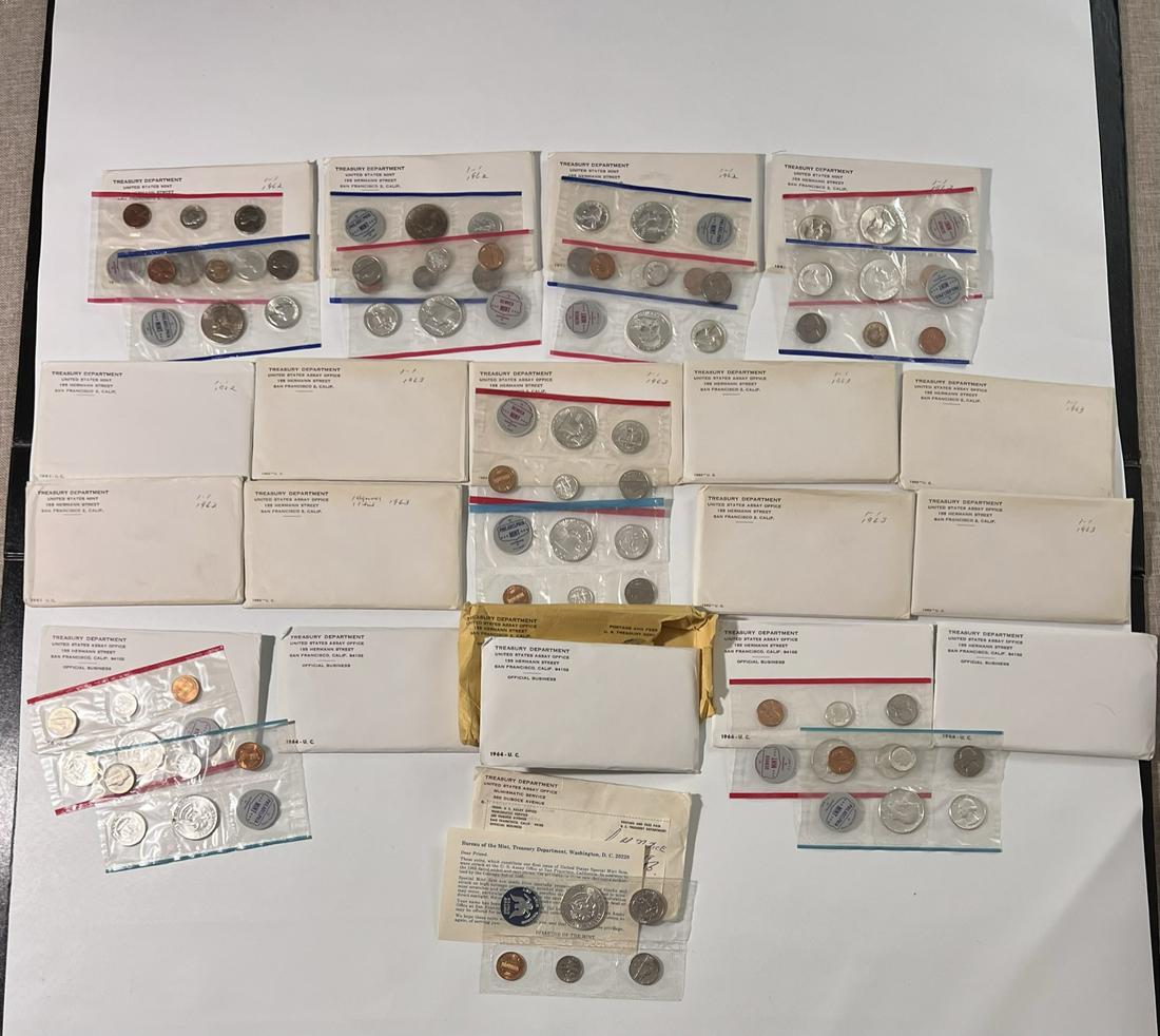 Lot of 19 Proof Sets from U.S Assay Office (1 of 7)