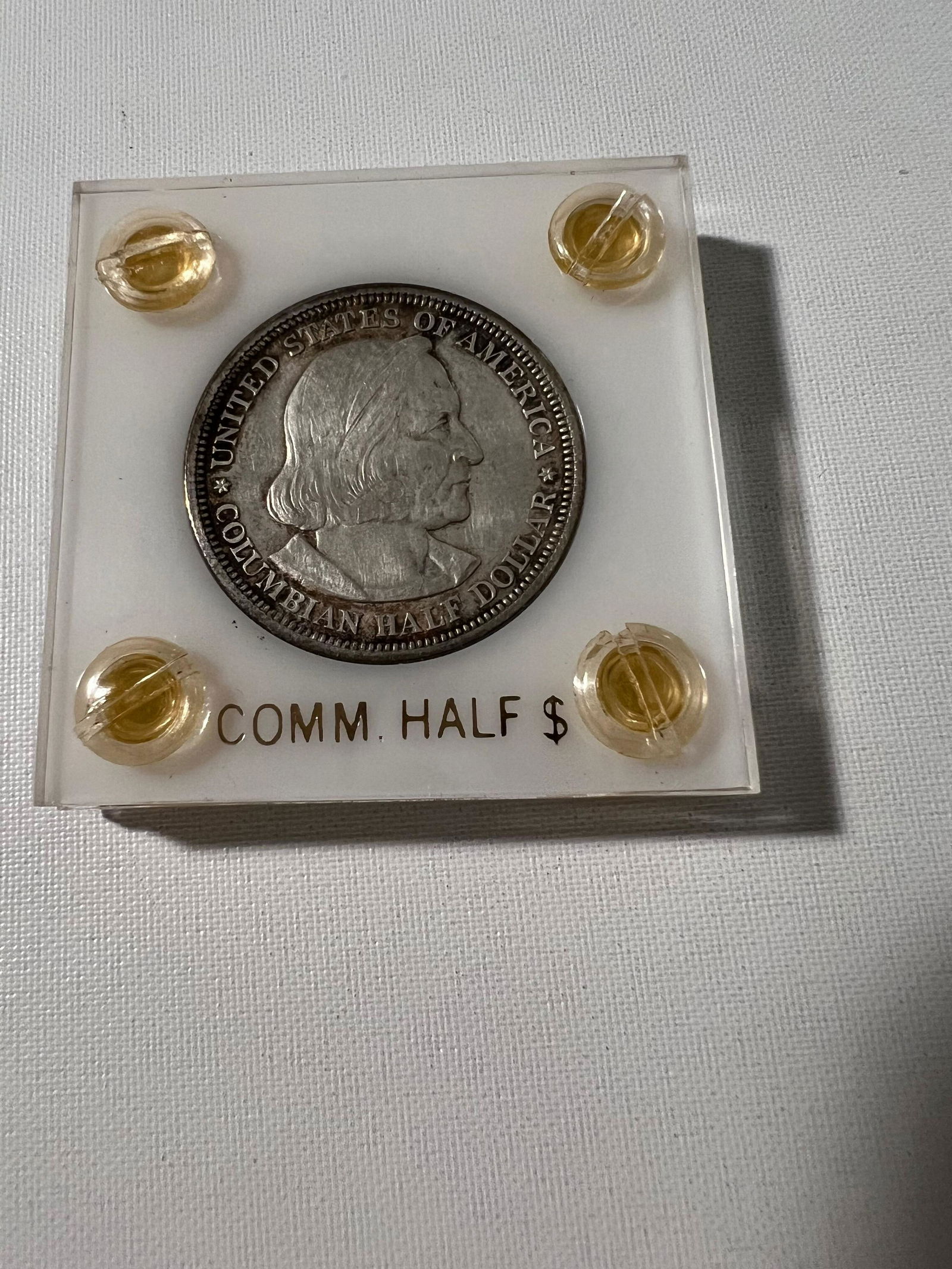 1892 Columbus Commerative Half Dollar (1 of 3)