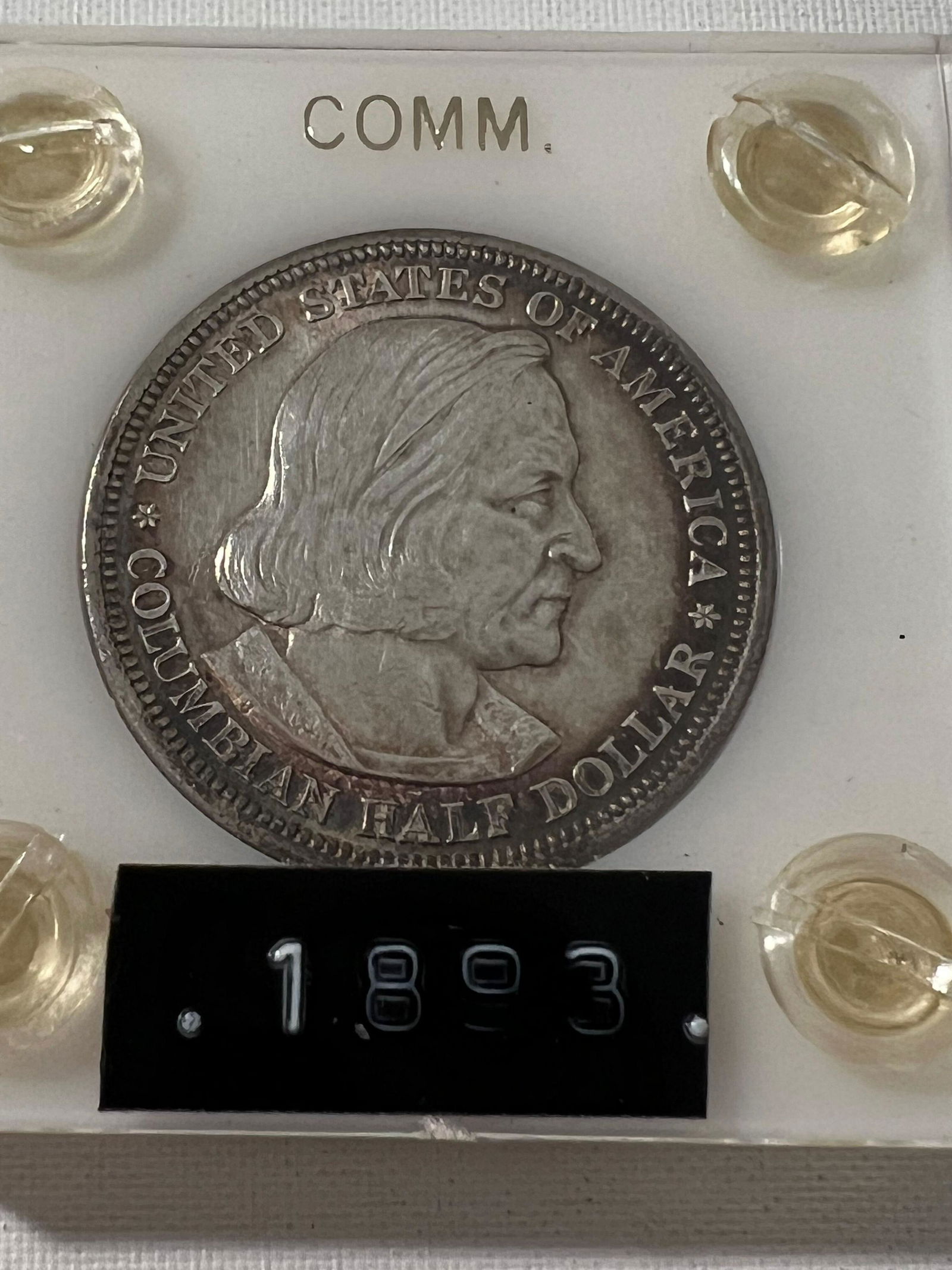 1892 Columbus Commerative Half Dollar (1 of 2)
