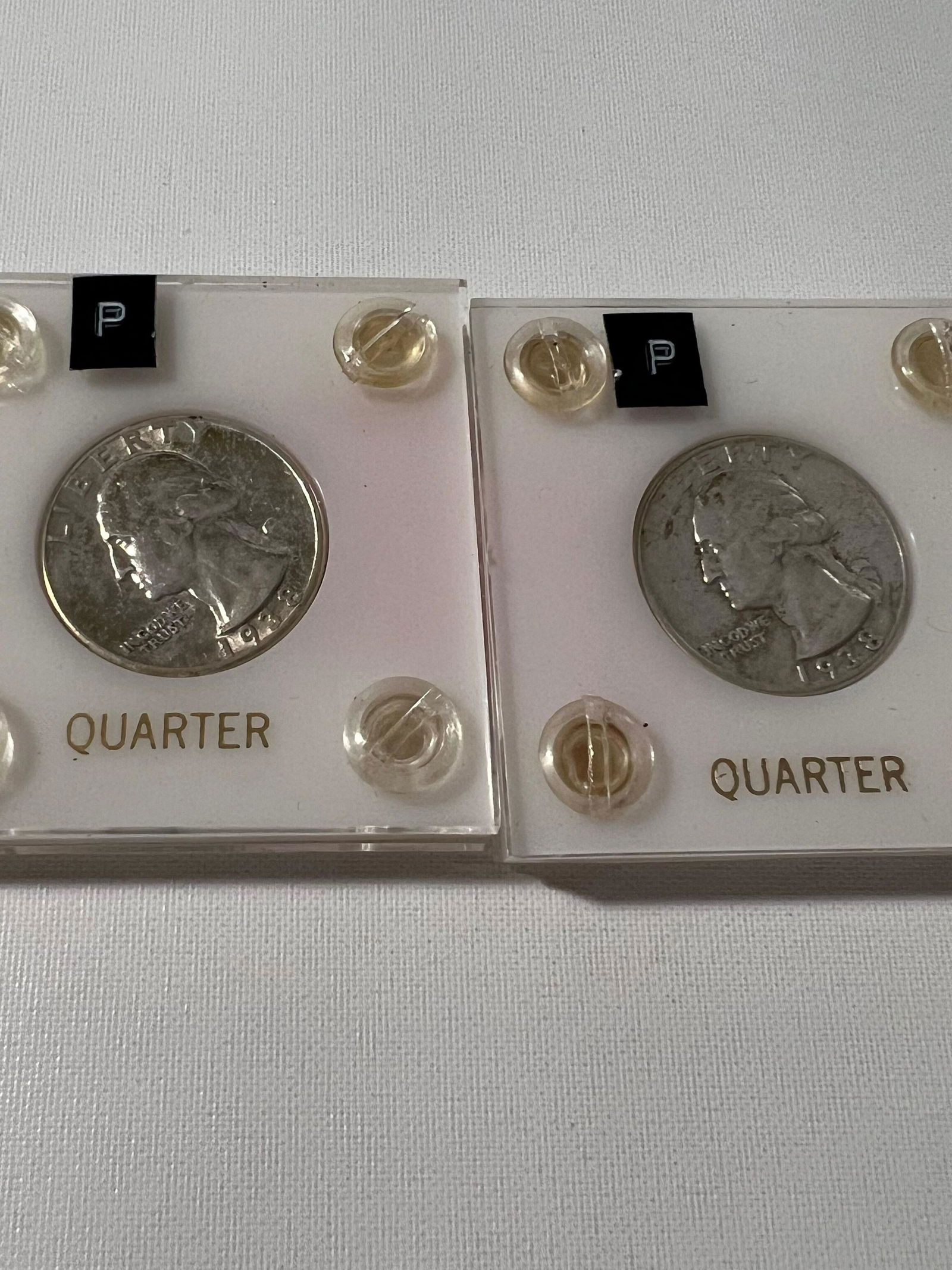 Lot of 2 Washington Quarters (1 of 3)