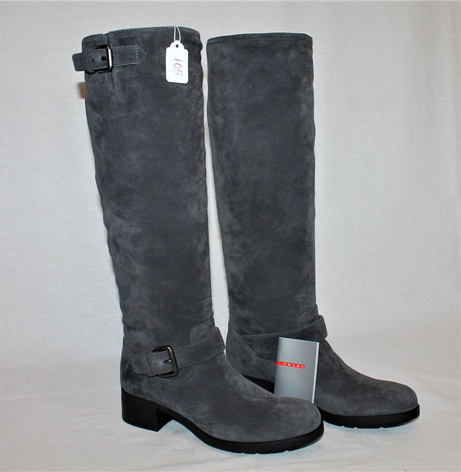 Prada knee-high boots (1 of 4)