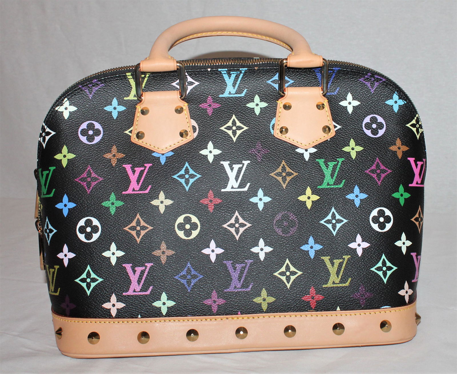 Louis Vuitton monogram multicolor Alma bag (1 of 9)