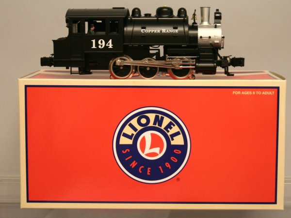 LIONEL 0-6-0 COPPER RANGE LOCOMOTIVE: LIONEL - O SCALE - 6-28669 COPPER RANGE LOCOMOTIVE 0-6-0, DIECAST METAL LOCOMOTIVE BODY, ELECTRONIC WHISTLE, PUFFING SMOKE. NEW IN BOX Condition: NEW Box: Y