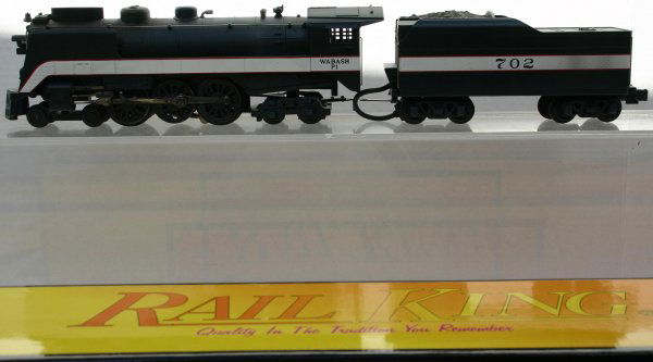 MTH 30-1147 WABASH 4-6-4 HUDSON W/ PROTO 1. CUSTOM: MTH 30-1147 WABASH 4-6-4 HUDSON W/ PROTO 1. CUSTOM WEATHERED BY BRENDA BAILEY. Condition: EX Box: YES