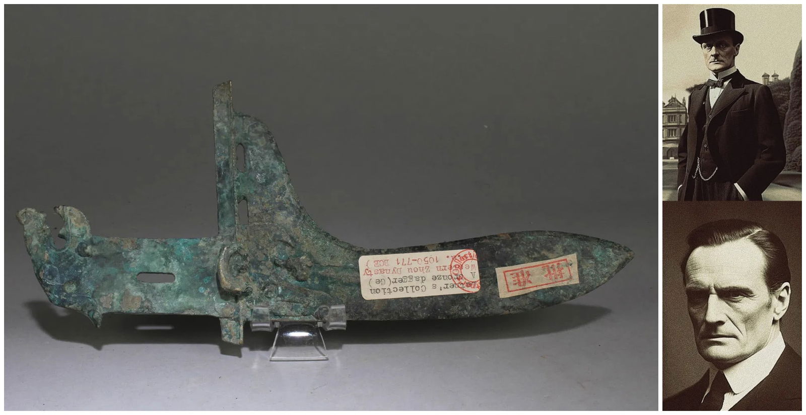 Chinese bronze ornament (1 of 5)