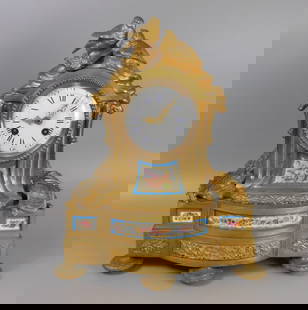France gilt bronze clock: France gilt bronze clock 1840 year mark, it’s normal work H: 32cm, W: 27cm Packing and Shipping – You can choose our own shipping department or LiveShipping. If you would like to using our own shi