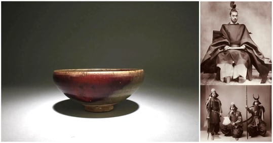Chinese jun type porcelain bowl